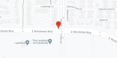 West Hill of Collierville in google map