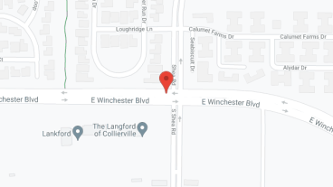 West Hill of Collierville in google map