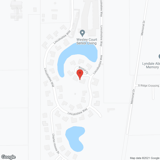 Wesley Court Assisted Living in google map