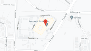 Ridgemere Senior Living in google map