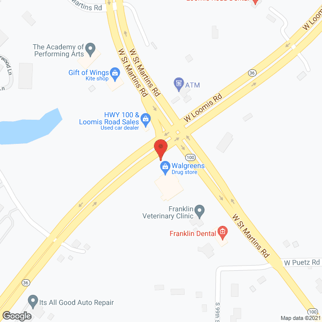 New Perspective Senior Living Franklin in google map