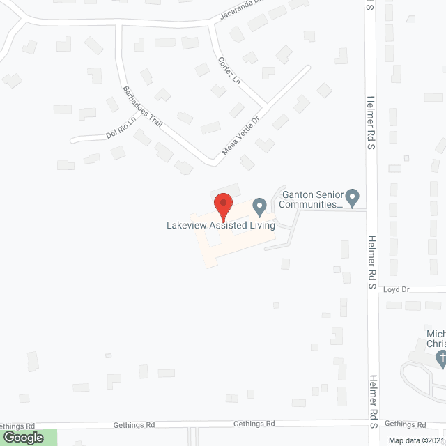 Lakeview Assisted Living in google map