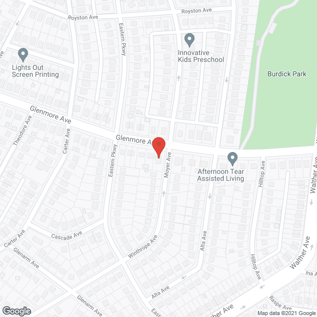 Afternoon Tea in google map