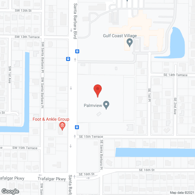 Palmview at Gulf Coast Village in google map