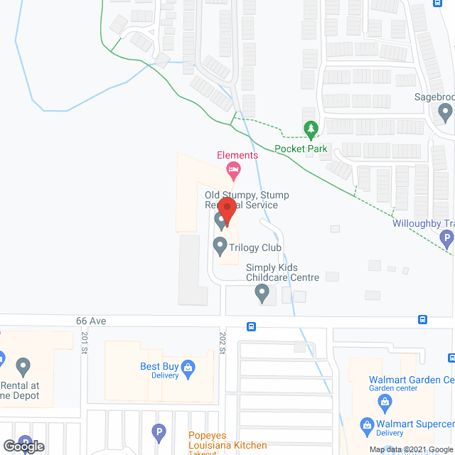 Elements Langley (100% SOLD) in google map