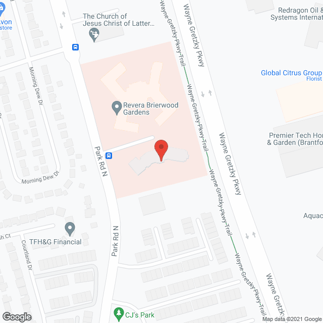 Brierwood Court Senior Apartments in google map