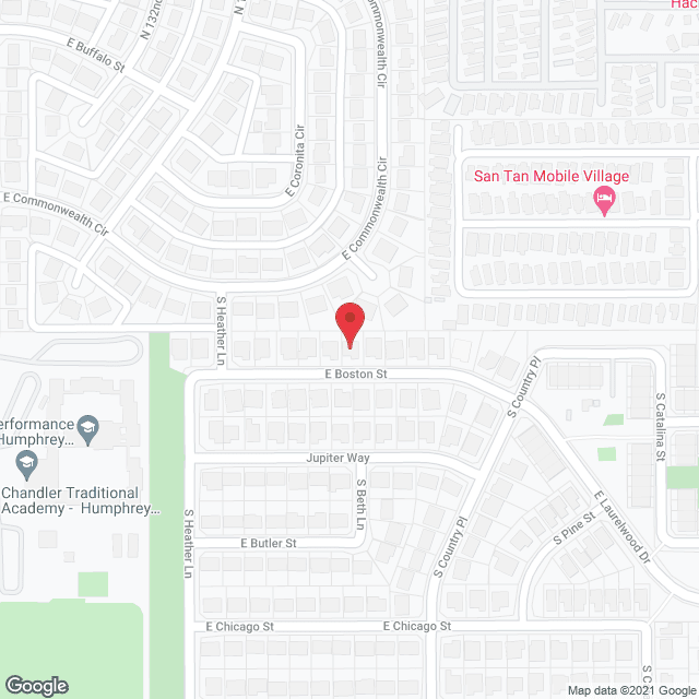 Fawn's Assisted Living in google map