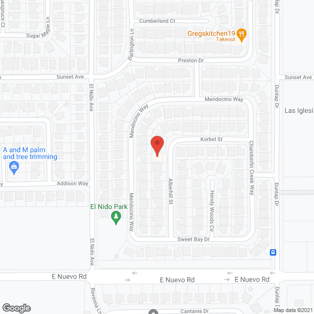 AB Caring Senior Living in google map