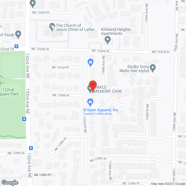 Grace Memory Care in google map