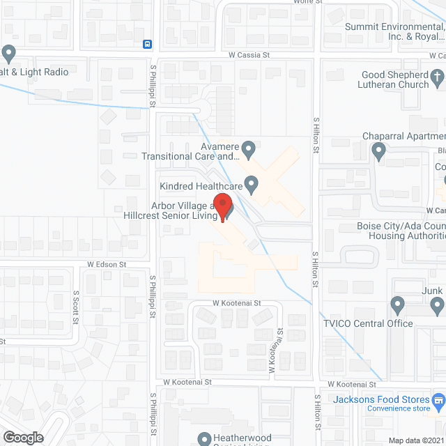 Arbor Village at Hillcrest - DUPE OF 101236 in google map