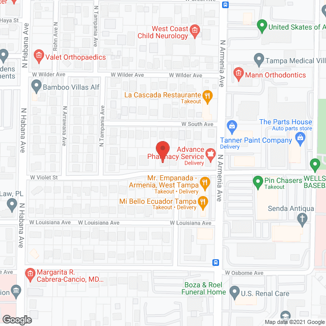 Comfort Care of Tampa Bay in google map