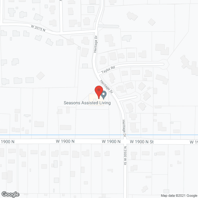 Seasons Assisted Living in google map