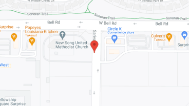 The Oasis at Fellowship Square Surprise in google map