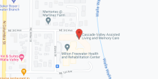 Cascade Valley Memory Care in google map