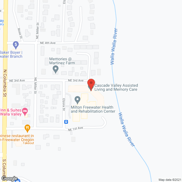 Oregon Retirement Center in google map