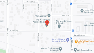 Well House Assisted Living in google map
