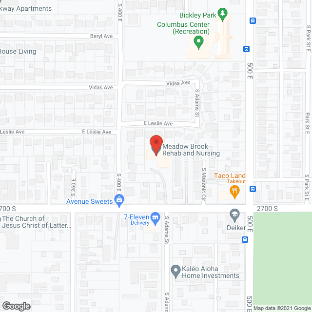 Meadow Brook Rehab & Nursing in google map