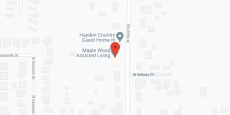 Maplewood in google map