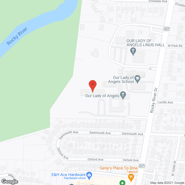 Fransician Village in google map