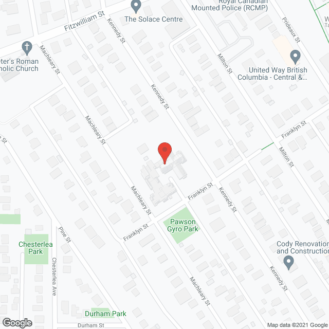 Chartwell Malaspina Gardens Care Residence in google map