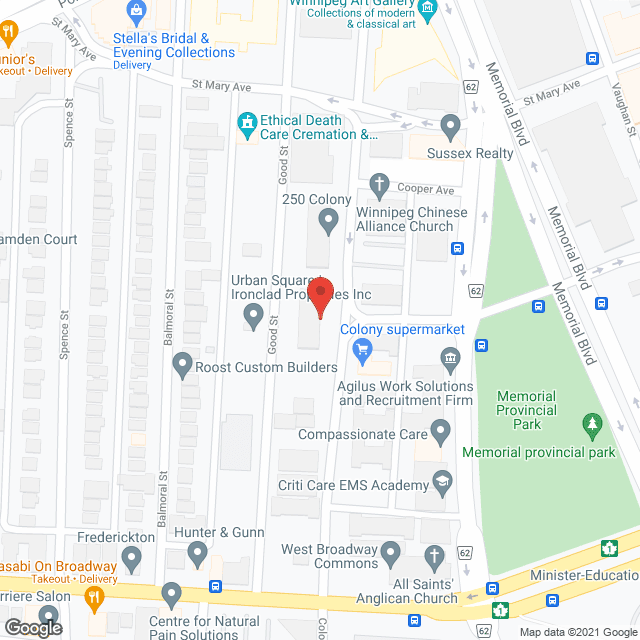 Keystone Senior Citizens Housing in google map