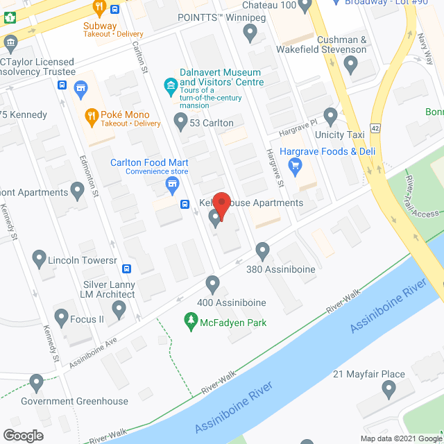 Kelly House in google map