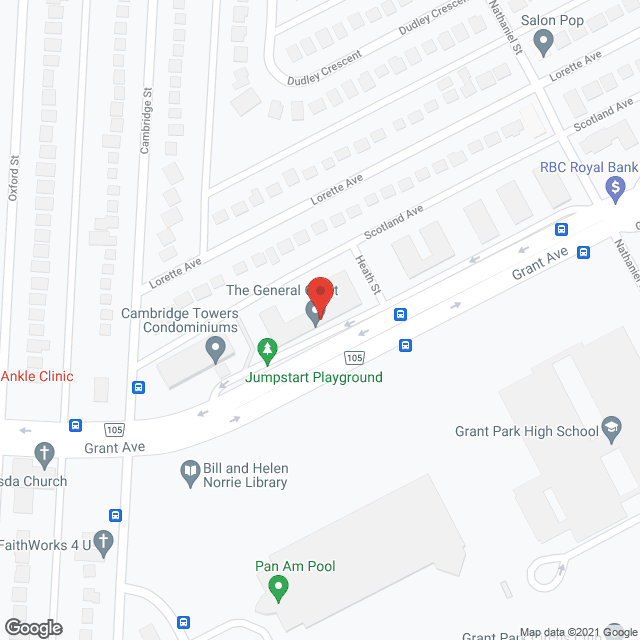 General Grant (PMco) in google map