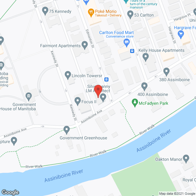 Roney Plaza in google map