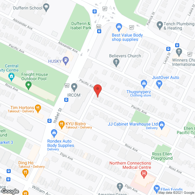 470 Pacific Ave (public) in google map