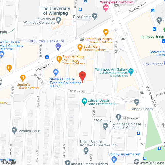 Colony Square in google map