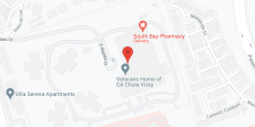 Veterans Home Chula Vista in google map
