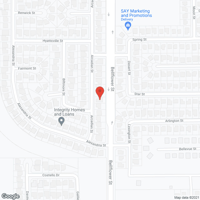 Adelanto Silver Heights in google map