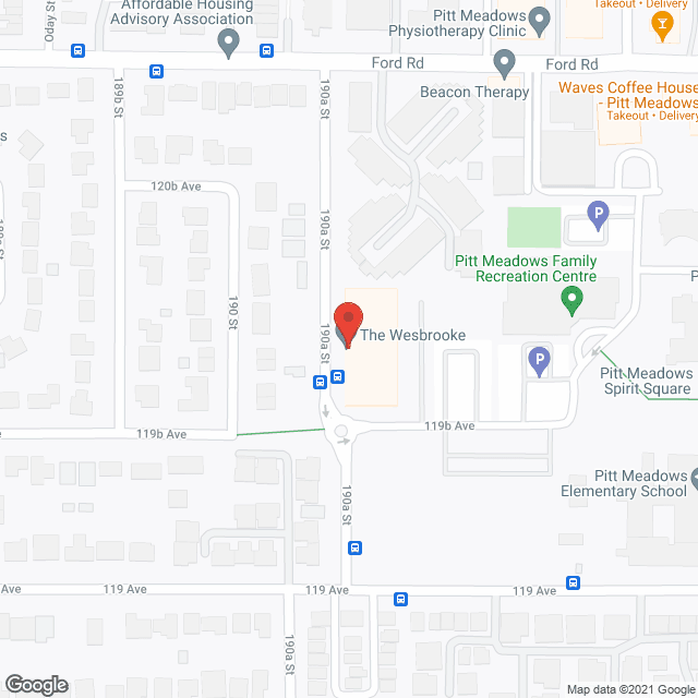 The Wesbrooke in google map