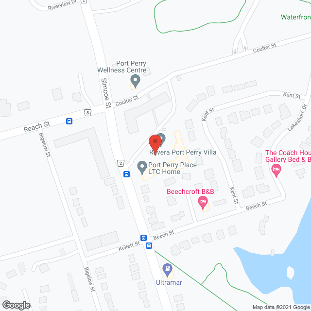 Port Perry Villa Retirement Living in google map