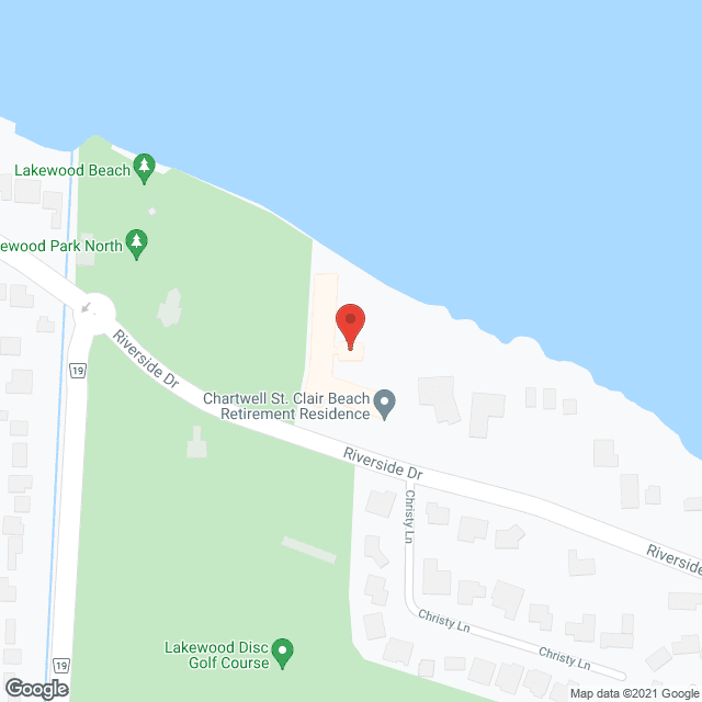 St. Clair Beach Retirement Community in google map