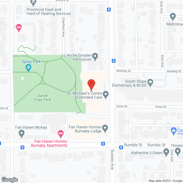 St. Michael'S Centre in google map