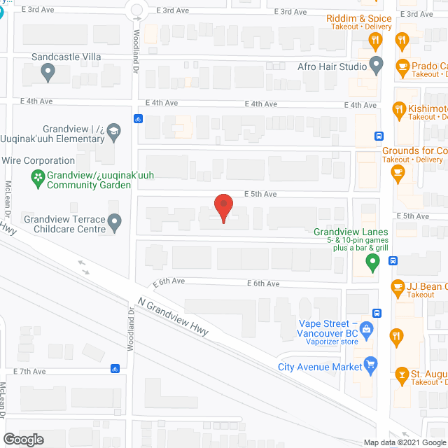 Rising Star Co-Op in google map