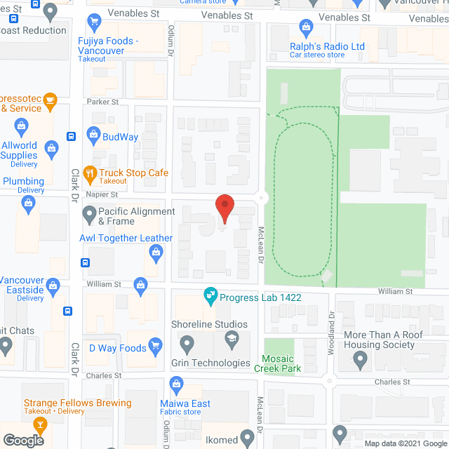 Watershed Housing Co-Op in google map