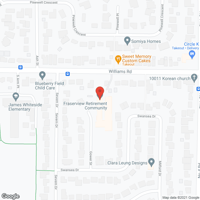 Fraserview Retirement Community Ltd. in google map