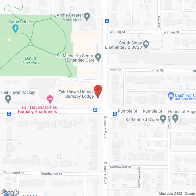 Fair Haven United Church Homes in google map