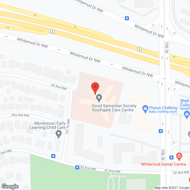 Southgate Care Centre (public) in google map