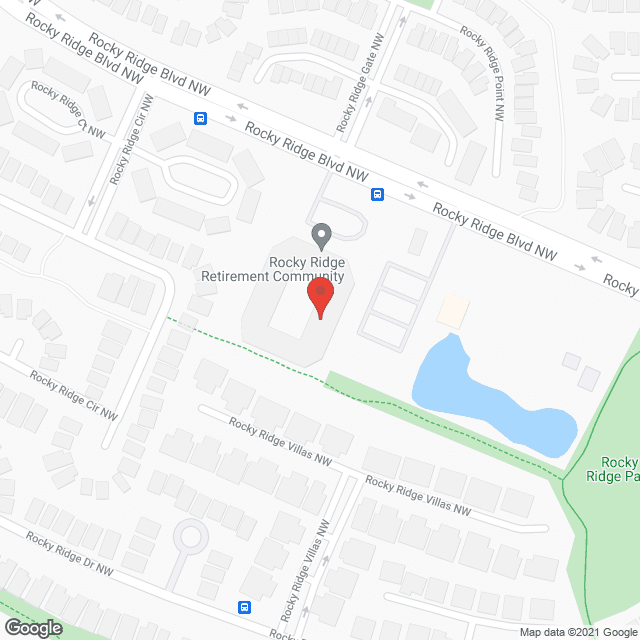 Rocky Ridge Retirement Community in google map