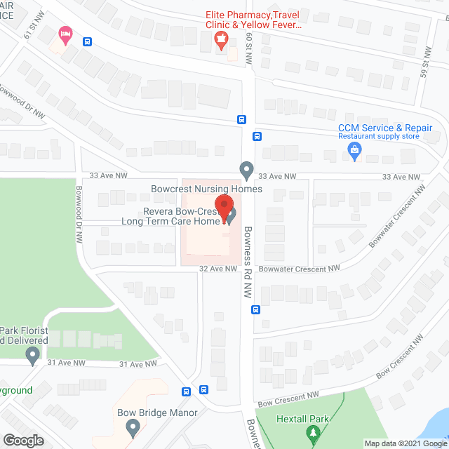 Bow Crest Care Centre (LTC) in google map