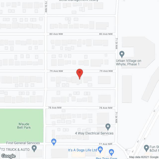 Residential And Support Services - King Edward Park (public) in google map