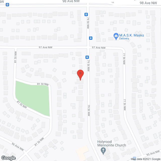 Residential And Support Services - Holyrood (public) in google map