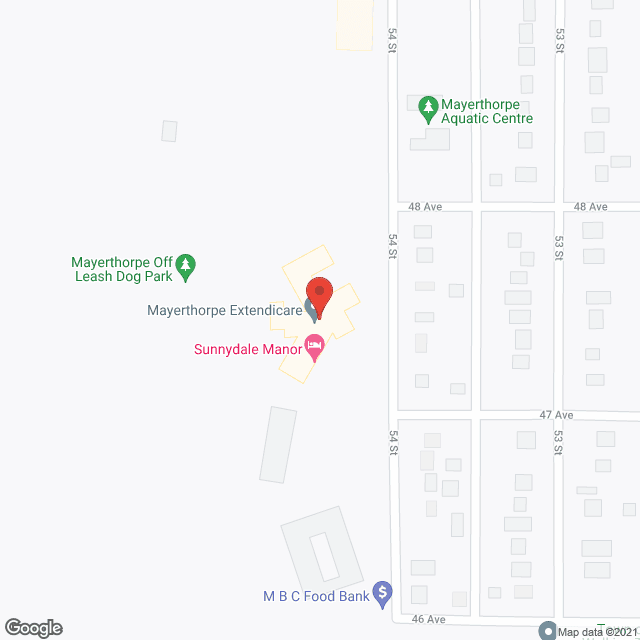 Extendicare Mayerthorpe (LTC) in google map