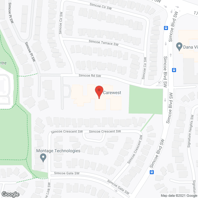 Carewest Signal Pointe (LTC) in google map