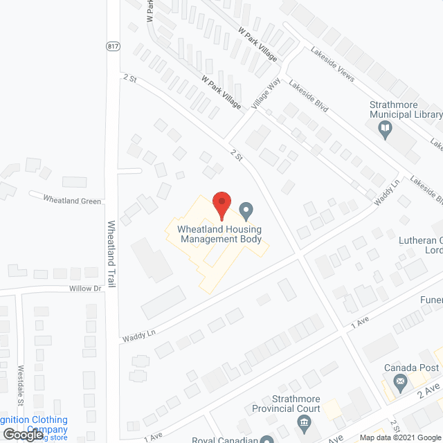 Wheatland Housing Management Body - Public in google map