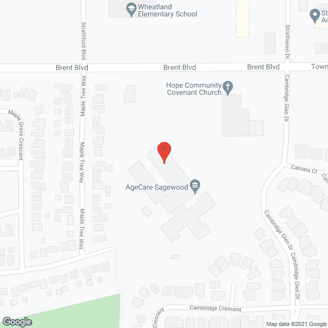 Sagewood Seniors Community Inc. - PUBLIC in google map