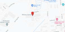 Willows Senior Apartments in google map